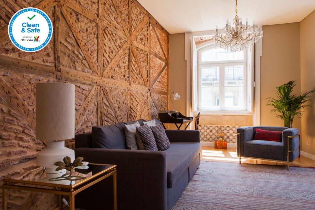 Alfama Baixa Spacious And Bright Apartment Blends The Historic And The Contemporary 2 Bedrs & 2 Bathrs Ac 18Th Century Building Lisboa Dış mekan fotoğraf