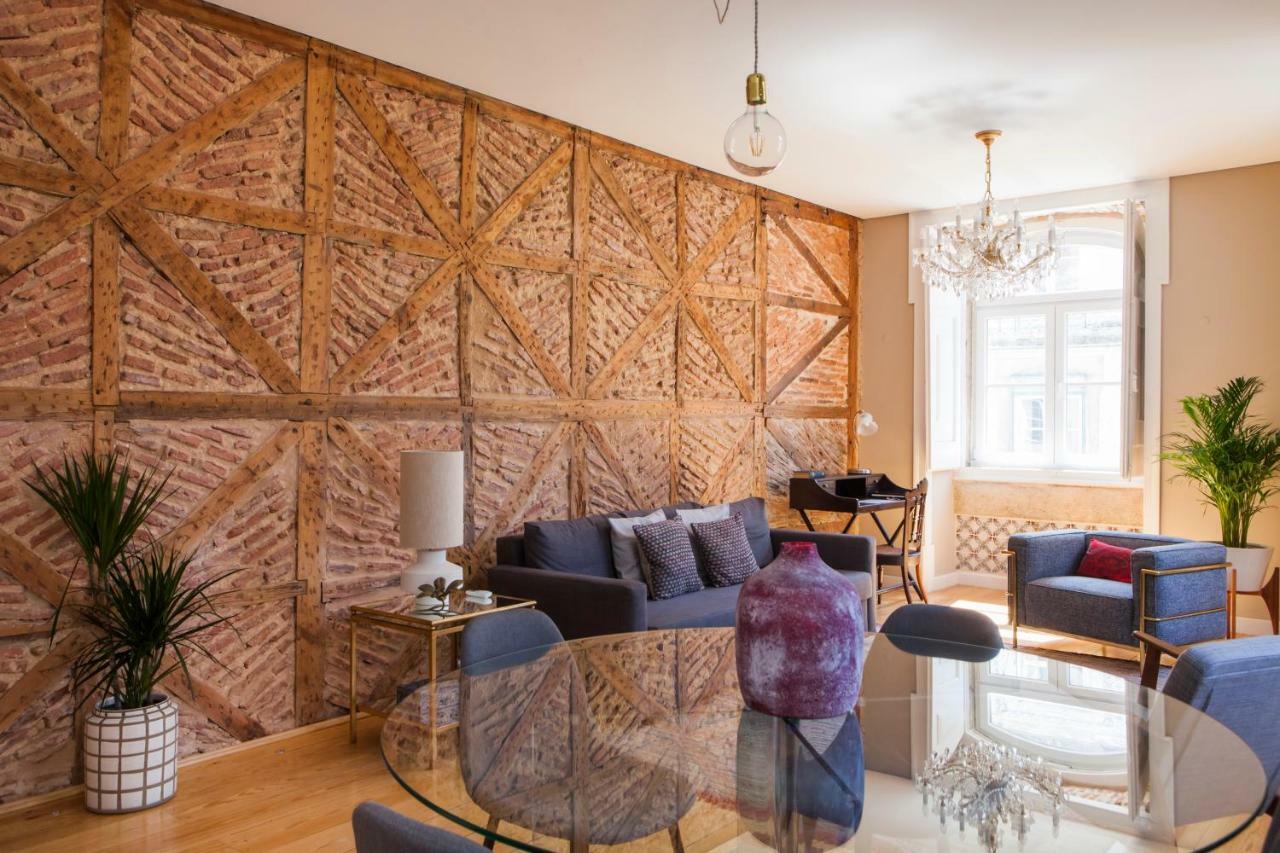 Alfama Baixa Spacious And Bright Apartment Blends The Historic And The Contemporary 2 Bedrs & 2 Bathrs Ac 18Th Century Building Lisboa Dış mekan fotoğraf